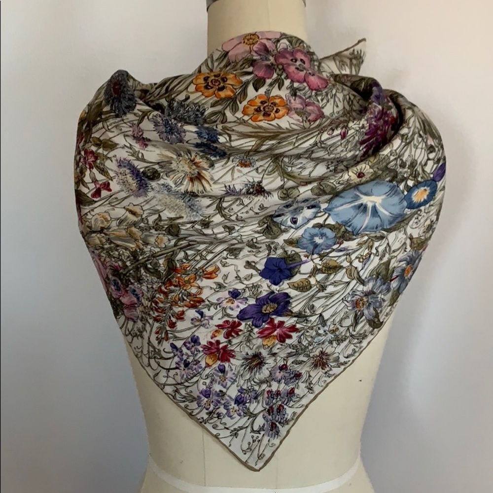 Floral scarf